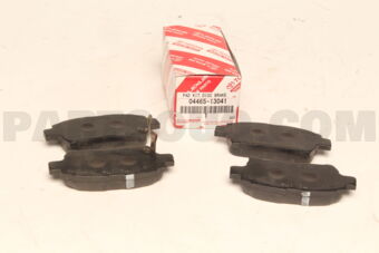 0446513041 Toyota PAD KIT, DISC BRAKE, FRONT