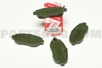 0446514081 PAD KIT, DISC BRAKE, FRONT