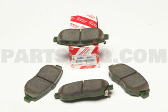 0446514081 PAD KIT, DISC BRAKE, FRONT