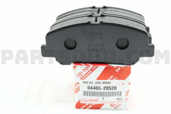 0446528520 PAD KIT, DISC BRAKE, FRONT