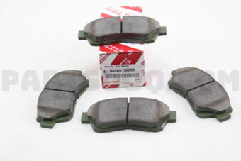 0446530080 PAD KIT, DISC BRAKE, FRONT