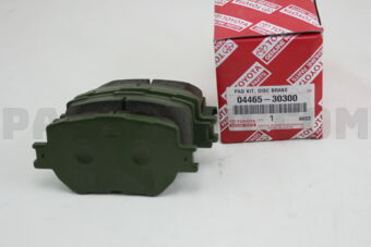 0446530300 PAD KIT, DISC BRAKE, FRONT