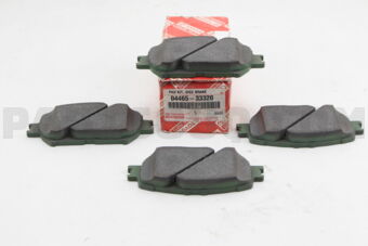 0446533320 PAD KIT, DISC BRAKE, FRONT