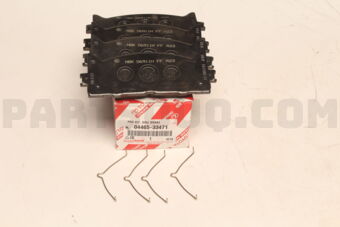 0446533471 Toyota PAD KIT, DISC BRAKE, FRONT