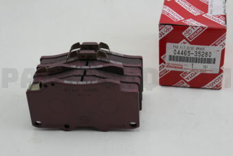 0446535280 PAD KIT, DISC BRAKE, FRONT