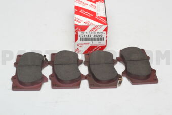 0446535290 PAD KIT, DISC BRAKE, FRONT