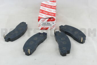 0446536020 PAD KIT, DISC BRAKE, FRONT