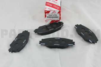 0446542190 PAD KIT, DISC BRAKE, FRONT