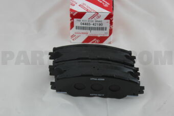 0446542190 PAD KIT, DISC BRAKE, FRONT