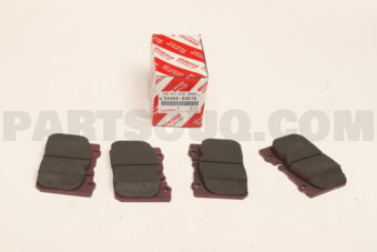 0446550070 PAD KIT, DISC BRAKE, FRONT