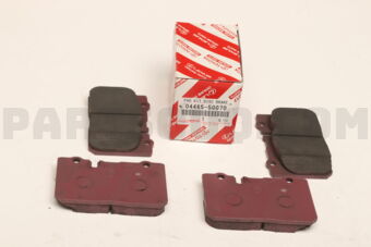 0446550070 PAD KIT, DISC BRAKE, FRONT