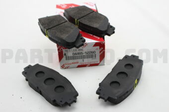 0446552260 PAD KIT, DISC BRAKE, FRONT