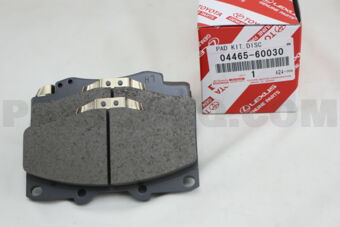 0446560030 PAD KIT, DISC BRAKE, FRONT
