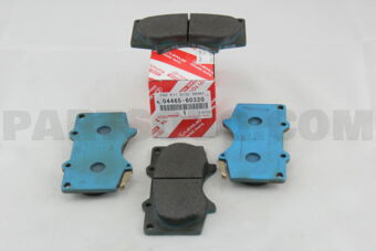 0446560320 PAD KIT, DISC BRAKE, FRONT