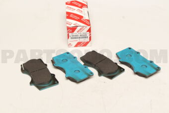 0446560320 PAD KIT, DISC BRAKE, FRONT