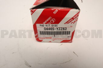 04465YZZ63 Toyota DISC BRAKE PAD KIT