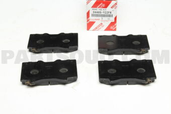 04465YZZF6 BRAKE PAD KIT