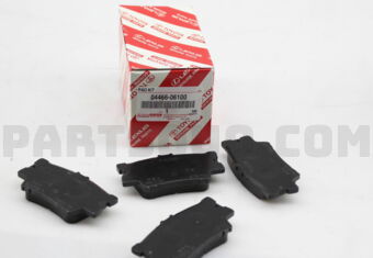 0446606100 PAD KIT, DISC BRAKE, REAR