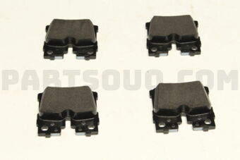 044660W020 PAD KIT, DISC BRAKE, REAR