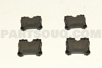 044660W020 PAD KIT, DISC BRAKE, REAR