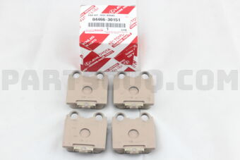 0446630151 PAD KIT, DISC BRAKE, REAR