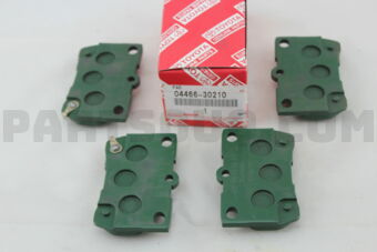 0446630210 PAD KIT, DISC BRAKE, REAR