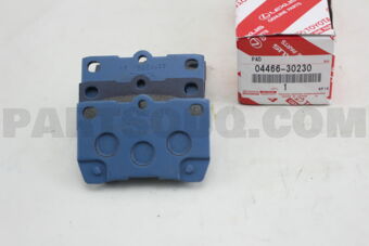 0446630230 PAD KIT, DISC BRAKE, REAR