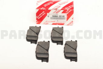 0446633140 PAD KIT, DISC BRAKE, REAR