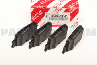 0446633140 PAD KIT, DISC BRAKE, REAR