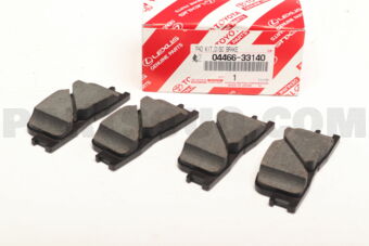 0446633140 PAD KIT, DISC BRAKE, REAR