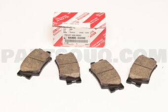 0446633200 PAD KIT, DISC BRAKE, REAR