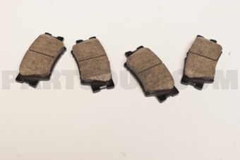0446633200 PAD KIT, DISC BRAKE, REAR