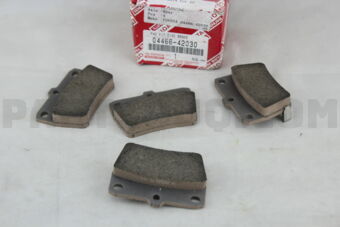 0446642030 PAD KIT, DISC BRAKE, REAR