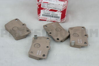 0446642030 PAD KIT, DISC BRAKE, REAR