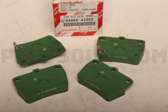 0446642050 Toyota PAD KIT, DISC BRAKE, REAR
