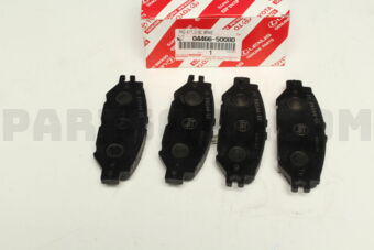 0446650080 PAD KIT, DISC BRAKE, REAR