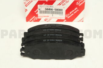0446650080 PAD KIT, DISC BRAKE, REAR