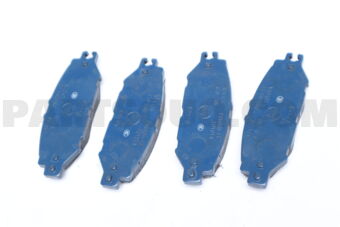 0446650110 PAD KIT, DISC BRAKE, REAR