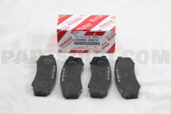 0446660010 PAD KIT, DISC BRAKE, REAR