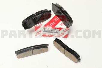 0446660010 PAD KIT, DISC BRAKE, REAR
