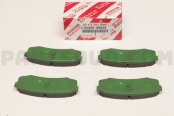 0446660020 PAD KIT, DISC BRAKE, REAR