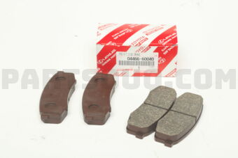 0446660040 PAD KIT, DISC BRAKE, REAR