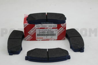 0446660090 PAD KIT, DISC BRAKE, REAR