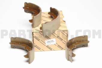 0449436280 SHOE KIT, REAR BRAKE