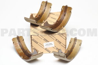 0449436280 SHOE KIT, REAR BRAKE