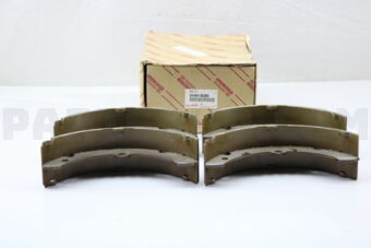0449436280 SHOE KIT, REAR BRAKE