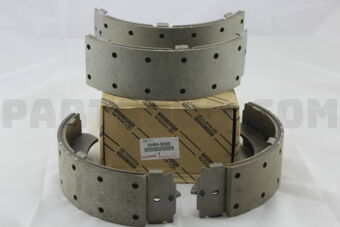 0449436300 SHOE KIT, REAR BRAKE