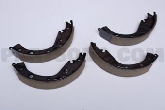 0449506040 SHOE KIT, REAR BRAKE