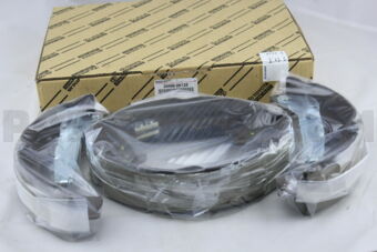 044950K120 SHOE KIT, REAR BRAKE