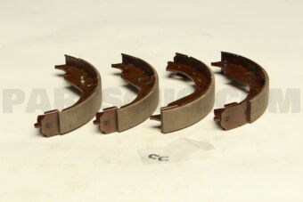 0449533070 SHOE KIT, REAR BRAKE